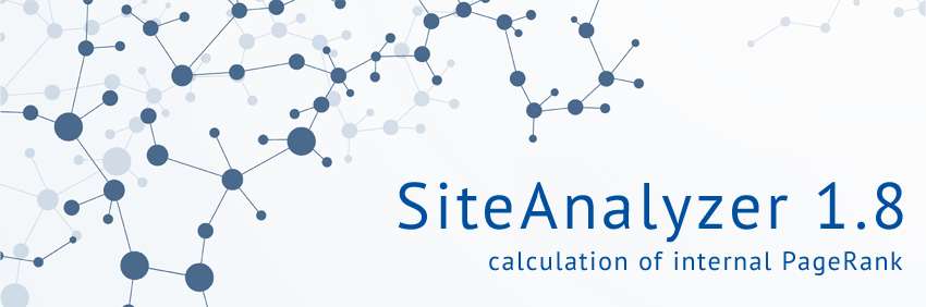 Calculation of internal PageRank for sites