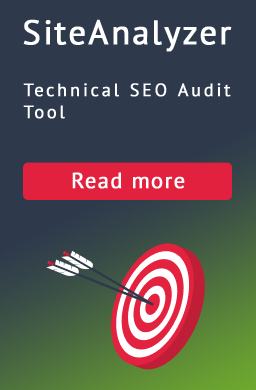 SiteAnalyzer, technical and SEO site analysis