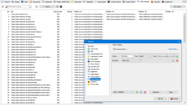 Data Scraping (Parsing Page Data)