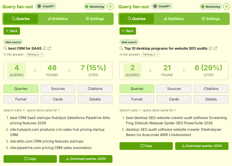 What you can do with the Query Fan-Out module