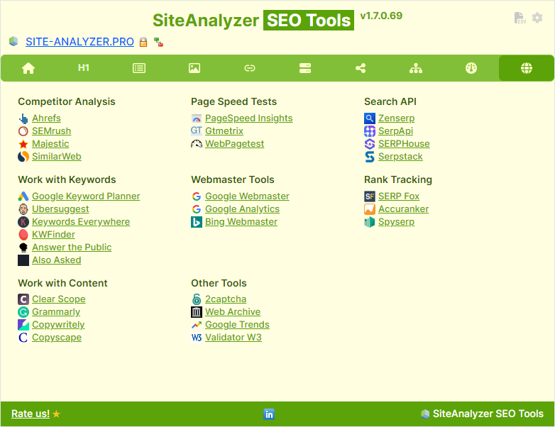 SEO Tools